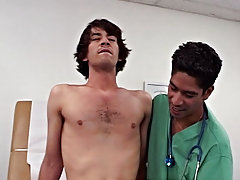 Getting up onto the table and being on my knees, Dr. Phingerphuck said me the tool he was going to us was gonna allow him to see into my asshole gay g