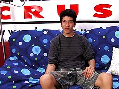 Jack Presley showed up more than ready for this interview and solo twinks gay porn at Boy Crush!